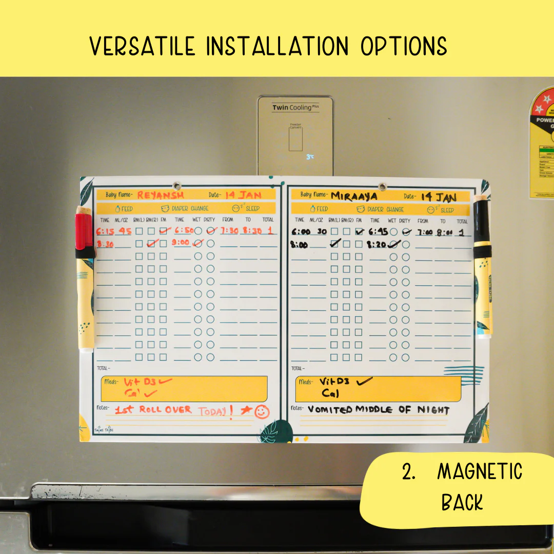 TwinsTribe Activity Log for Newborn Twins - Image 5
