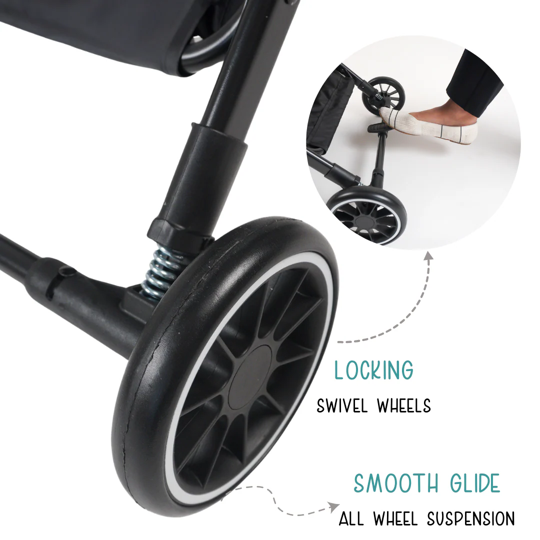 TwinsTribe Dynamic Duo: Detachable Twin Stroller - Image 11