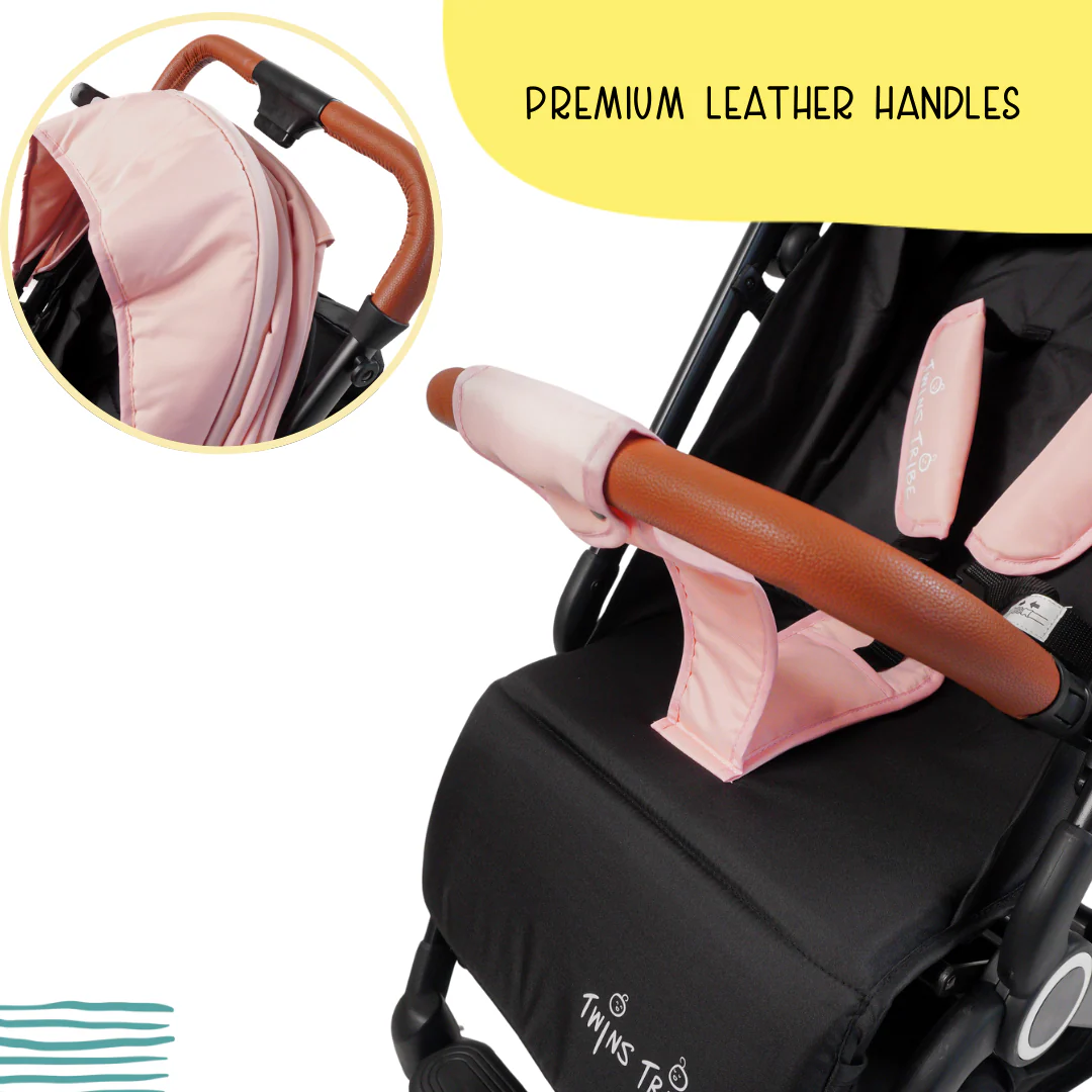 TwinsTribe Dynamic Duo: Detachable Twin Stroller - Image 6