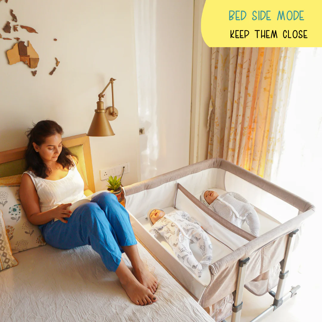 TwinsTribe Flexi Nest: Twin Sleeper Bassinet - Image 3