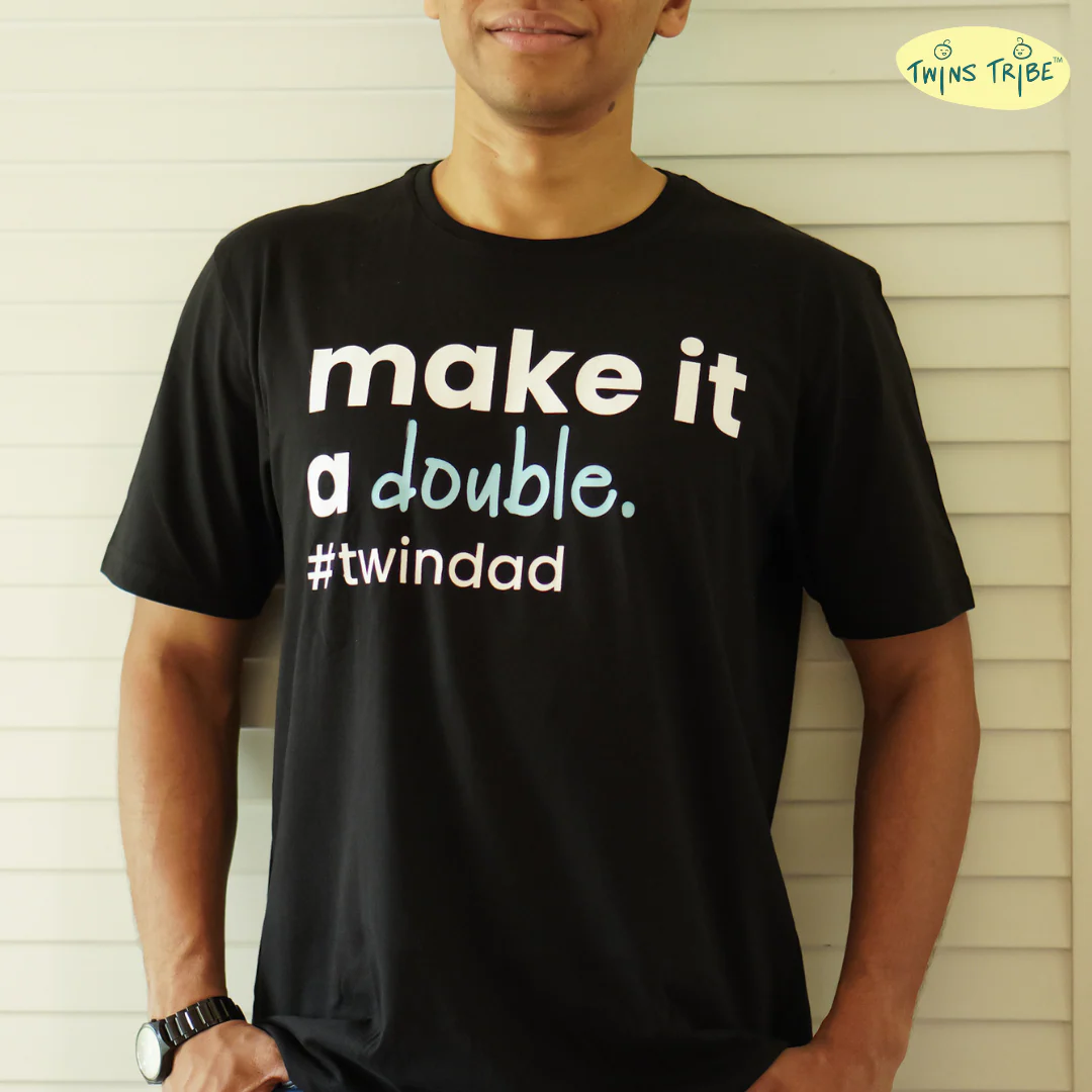Make it a Double – Tee for Twin Dads - Image 2