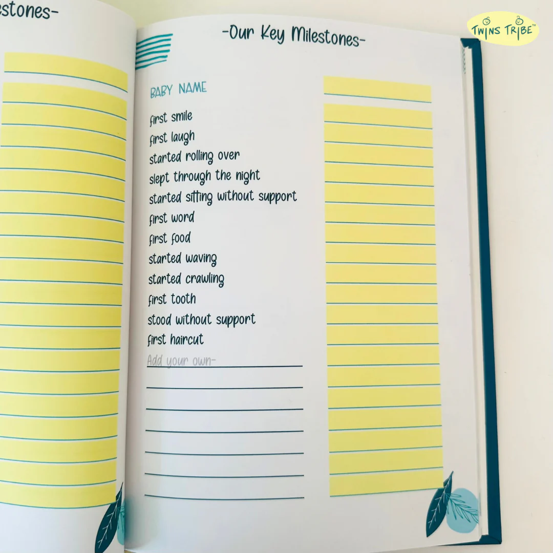 TwinsTribe Record Book for Twins - Image 4