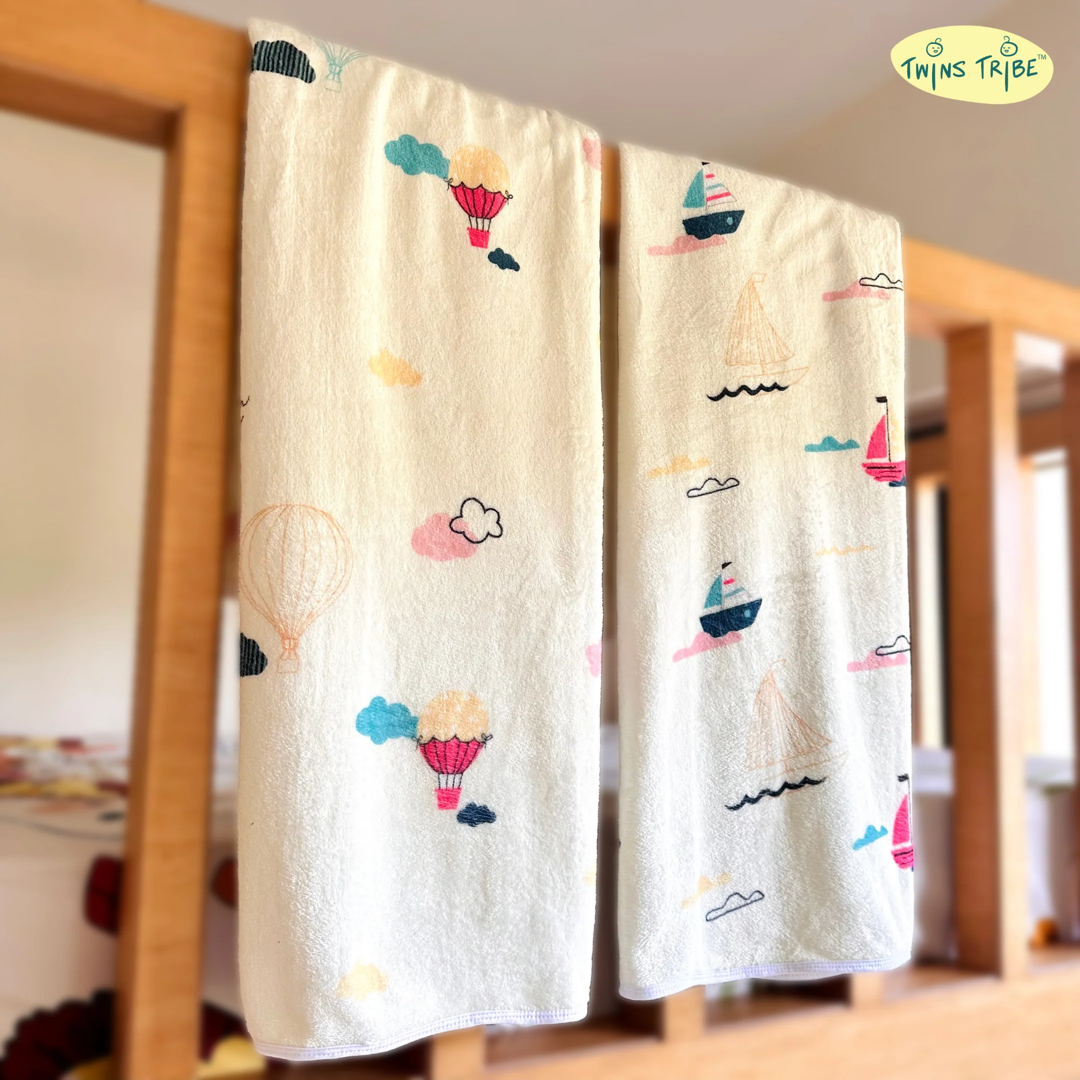 Twins Blankets Set – Float Away - Image 3