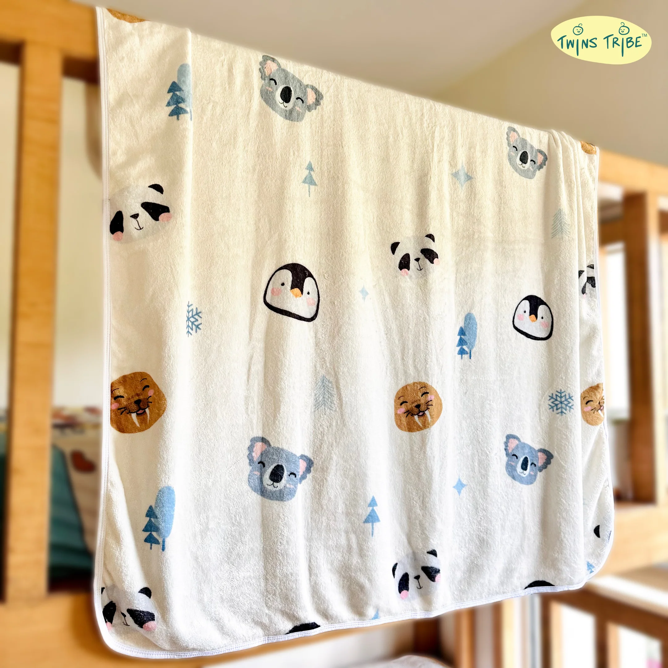 Twins Blankets Set – Wild Buddies - Image 4