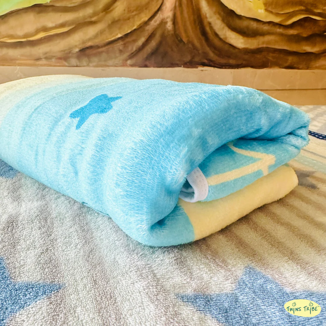 Twins Milestone Blanket - Sun & Moon: Brighter Together - Image 7