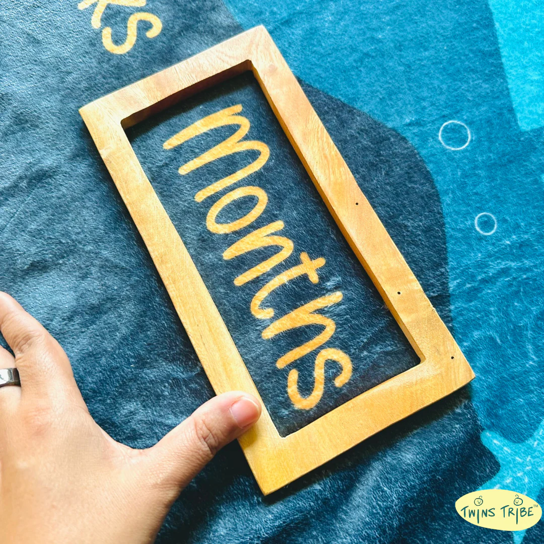 Twins Milestone Blanket - Under The Sea - Image 3