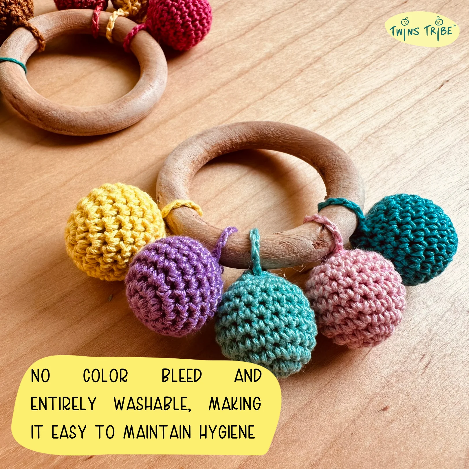 TwinsTribe Cozy Nibbles – Handmade Teething Essentials Set - Image 4