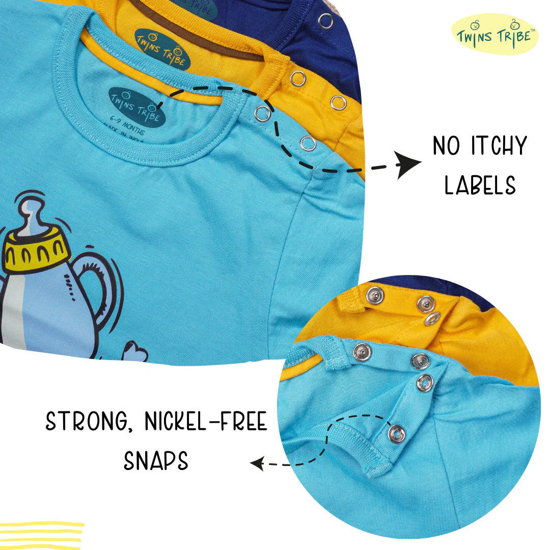 TwinsTribe Twins Tees Set – Rock & Roll - Image 9