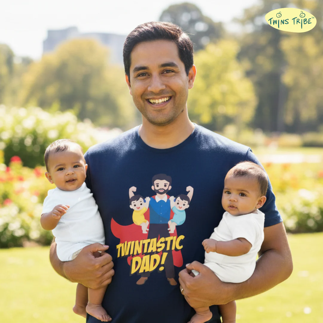 “Twin-tastic Dad” Tee - Image 3