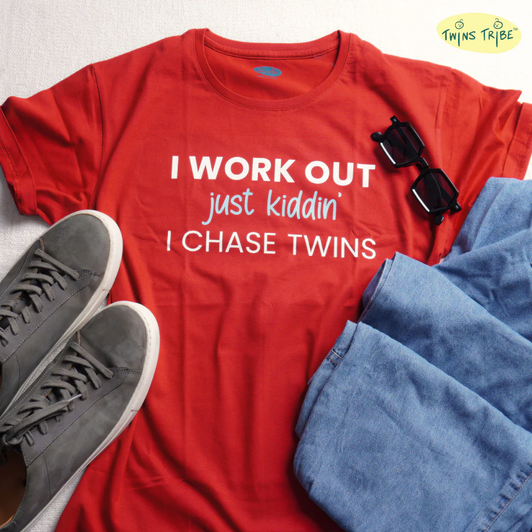 Work Out – Tee for Twin Parents - Image 3